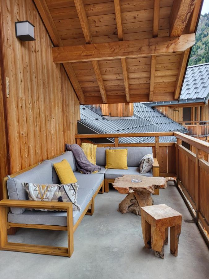 Apartamento Le Domaine Du Patre Vaujany Exterior foto